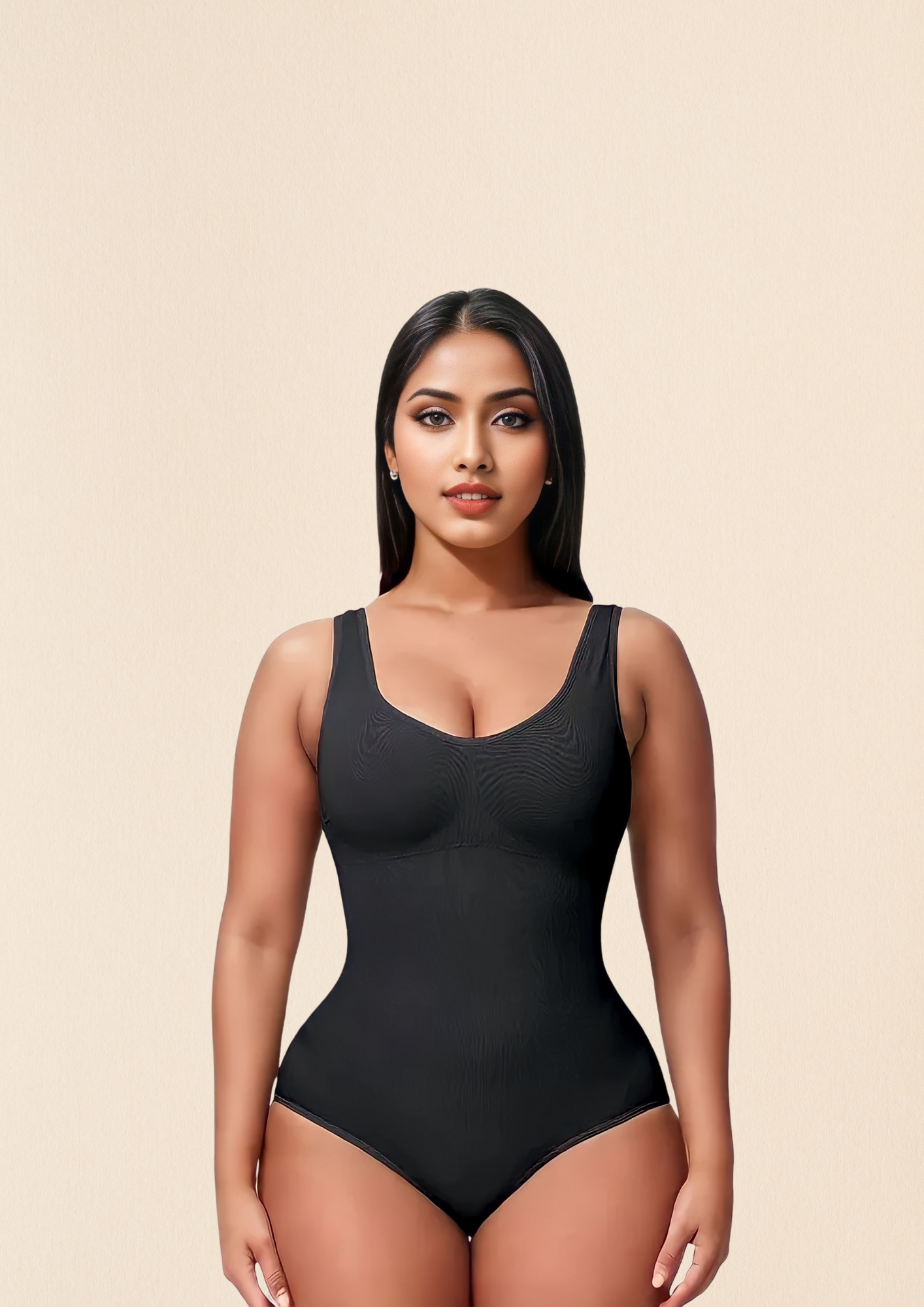 Scoop Neck Brief Bodysuit