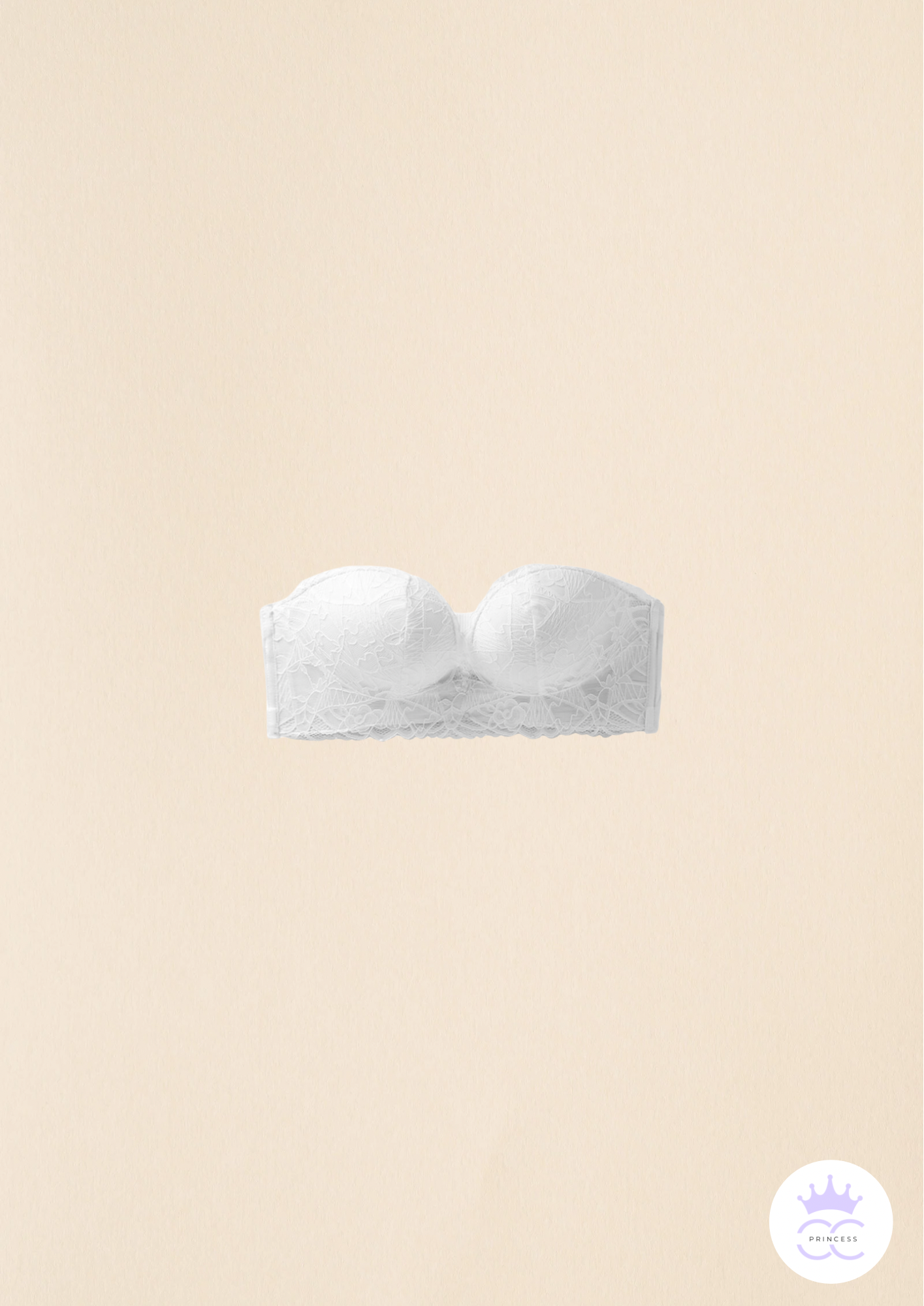 Lace Strapless Bra