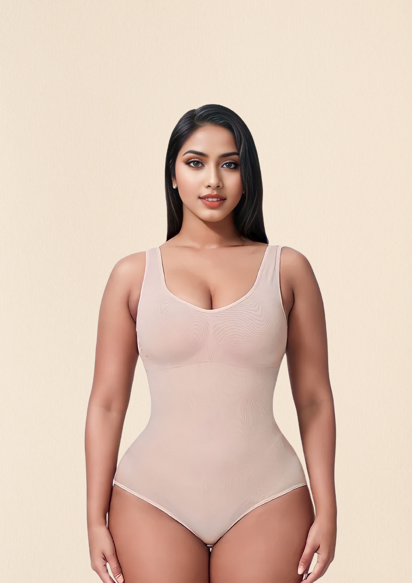 Scoop Neck Brief Bodysuit