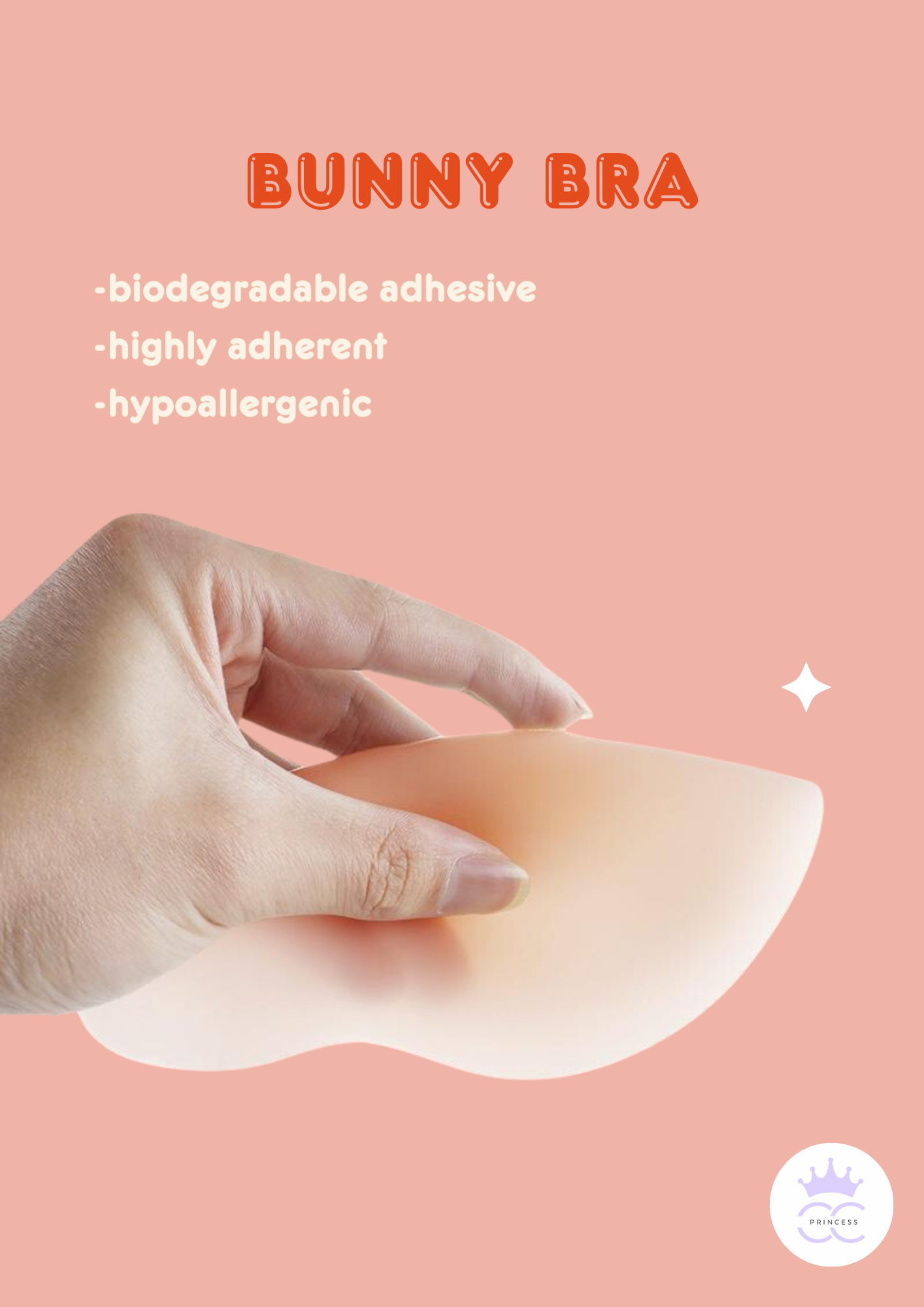 Bunny Silicone Padded Bra